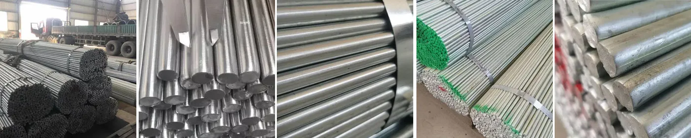 Galvanized round steel