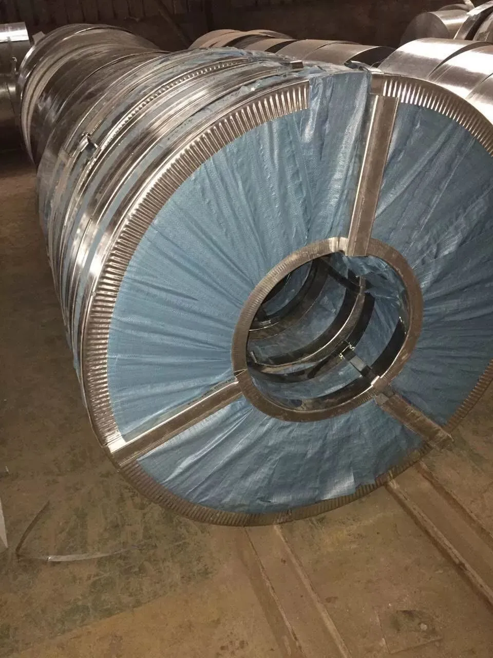 Galvanized steel strip