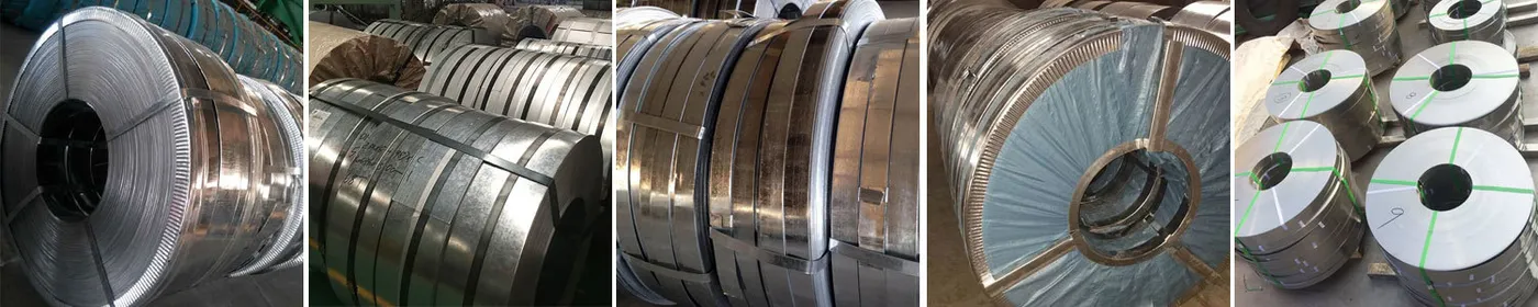Galvanized steel strip