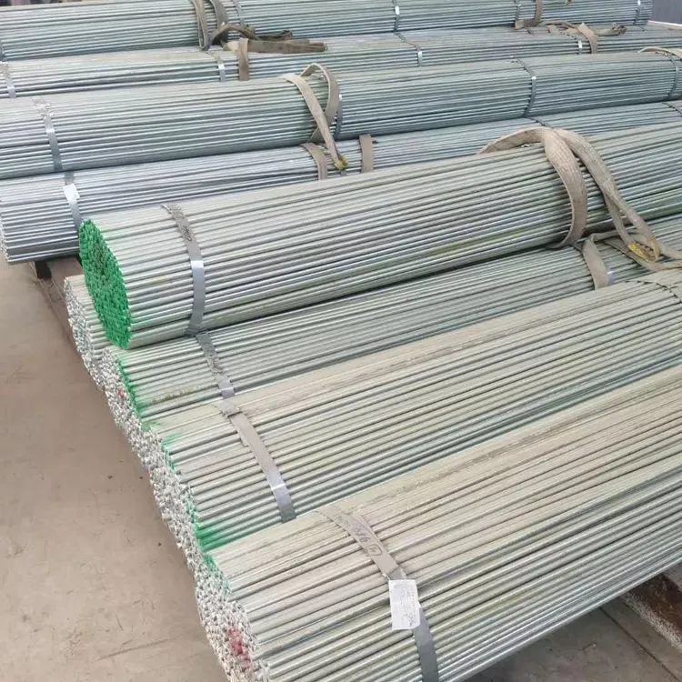 Galvanized round steel